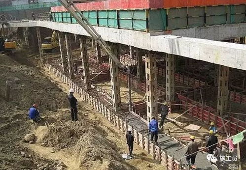 精品大型深基坑施工過程圖文解析與內外墻粉刷工程全覽